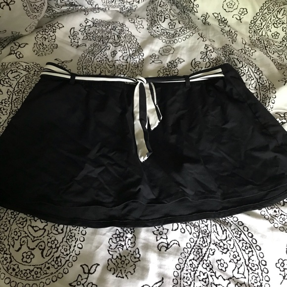 macys swim skirts